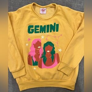 Anthropologie Midnight Rider Carolita
Zodiac Sweatshirt Gemini